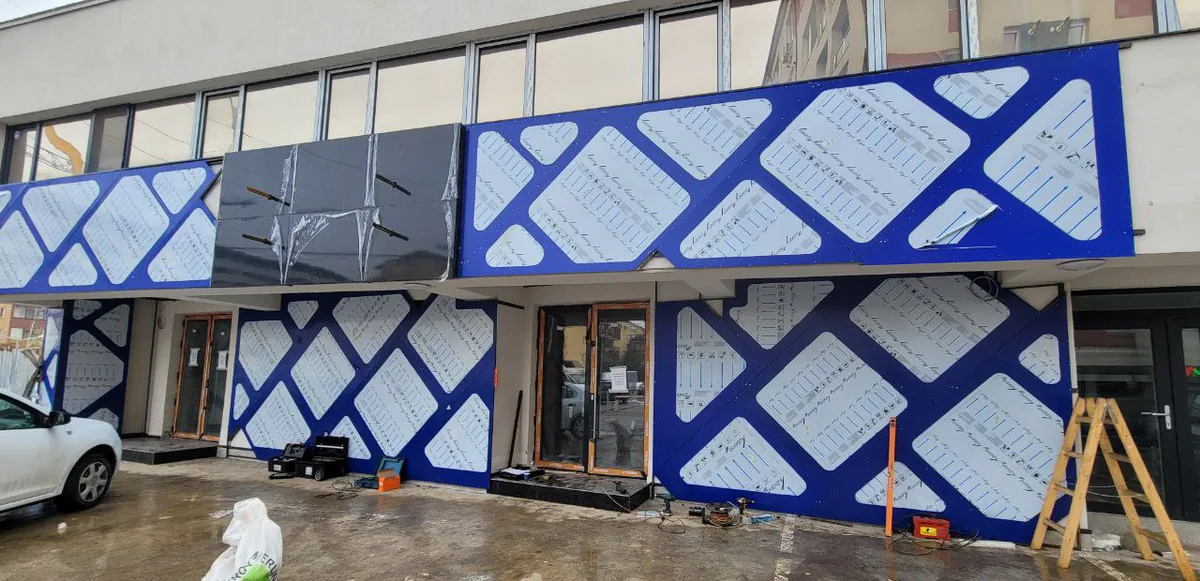 Placare Alucobond realizată de Lartek Grup — proiect
